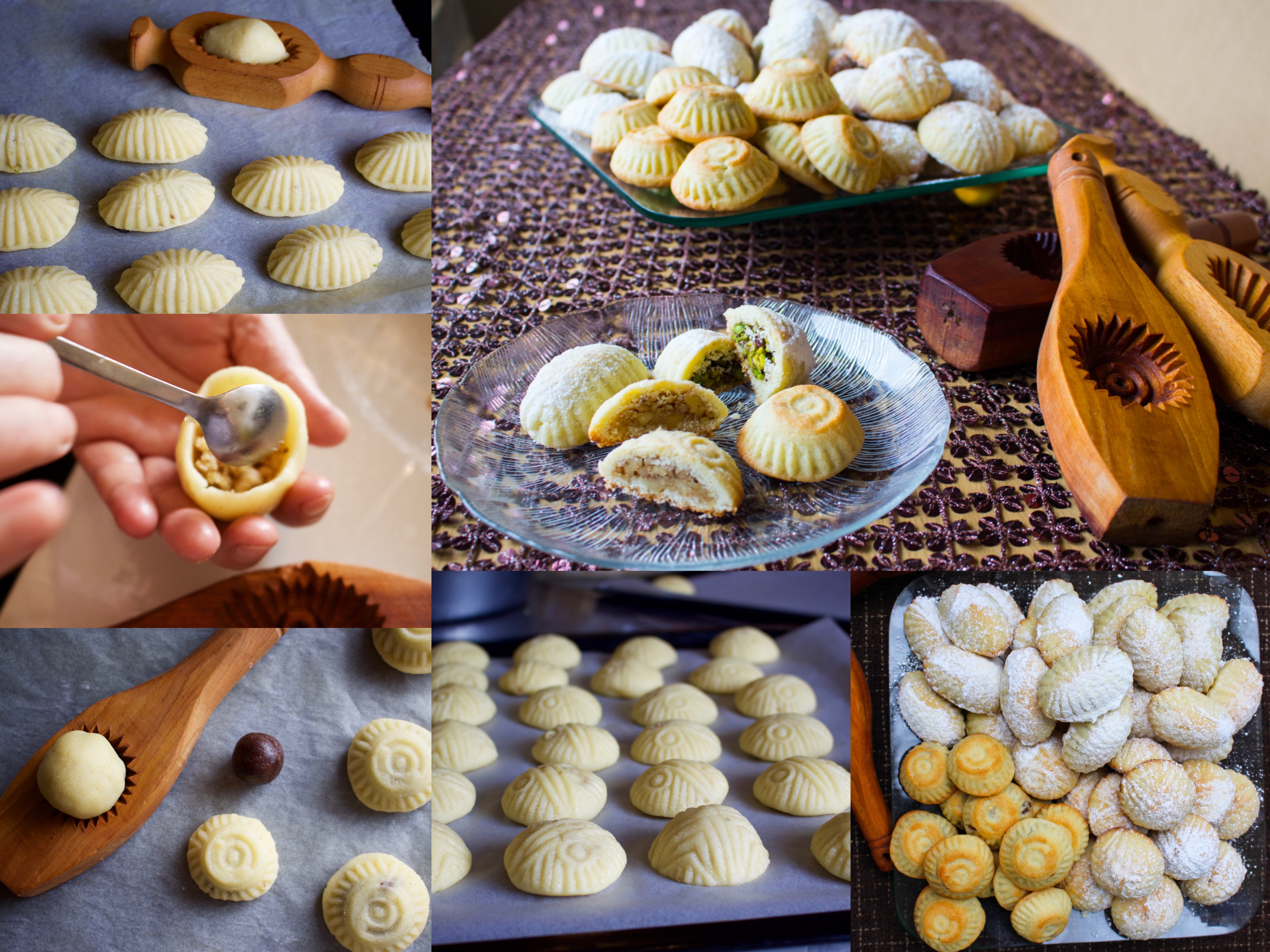 Mamoul- Fyllda mannagrynskakor - ZEINAS KITCHEN