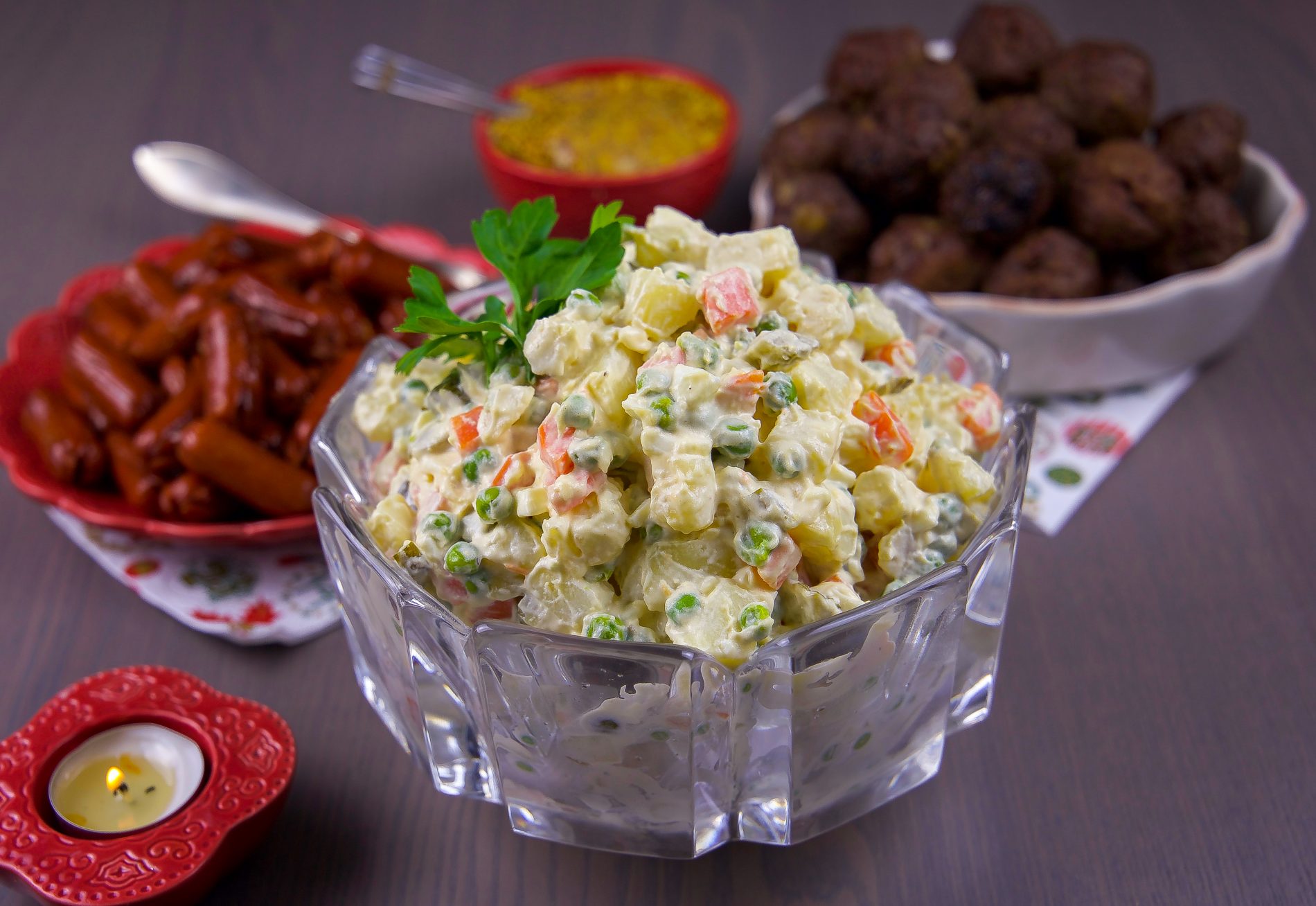 Ruska salata- Krämig potatissallad - ZEINAS KITCHEN