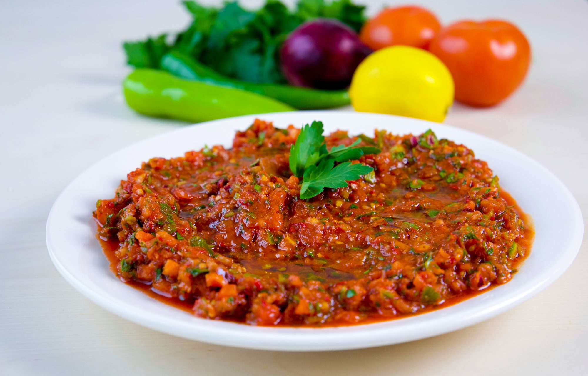 Ezme Turkisk Tomatsallad Zeinas Kitchen