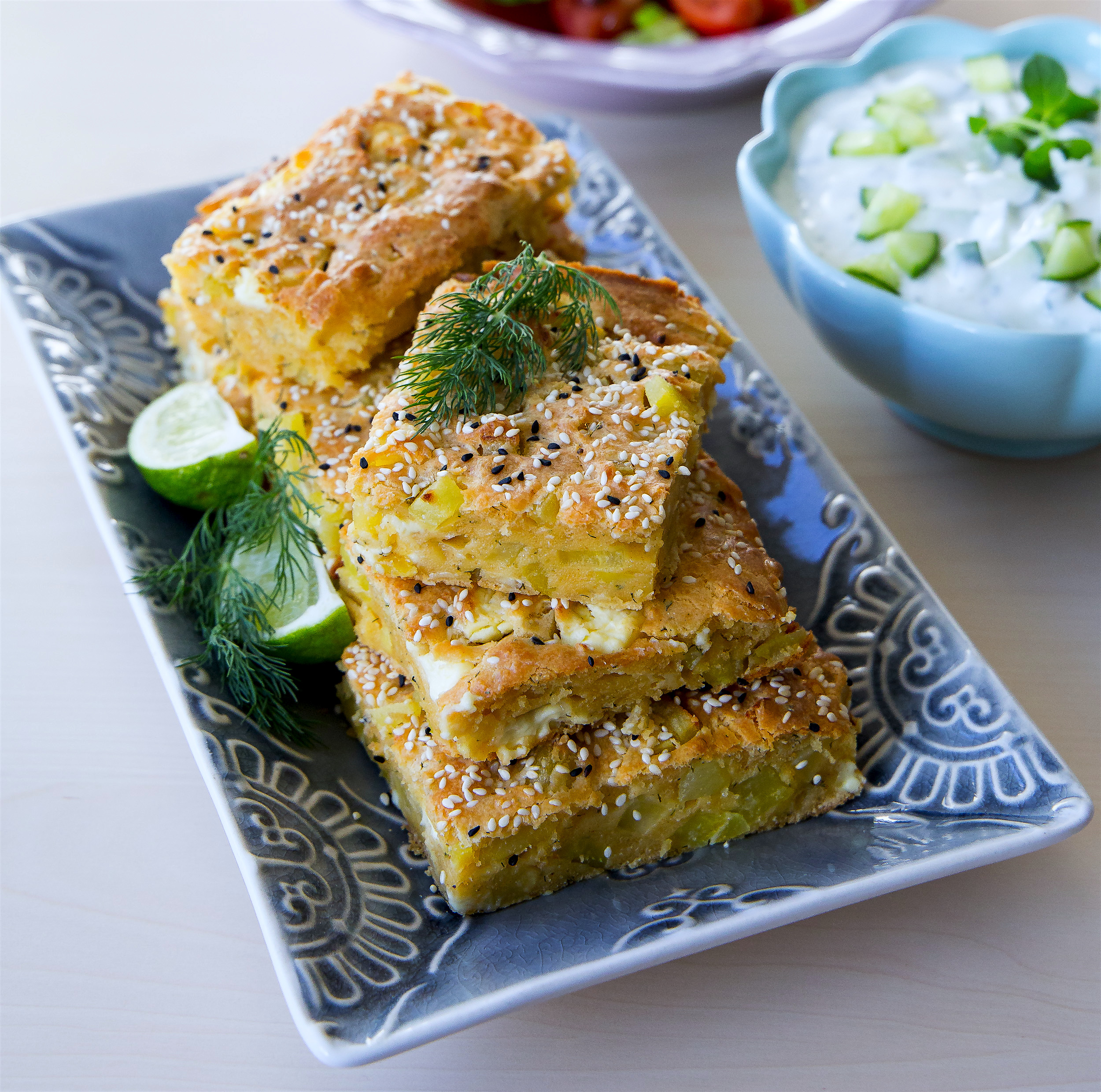Patatesli kek Turkisk potatiskaka ZEINAS KITCHEN