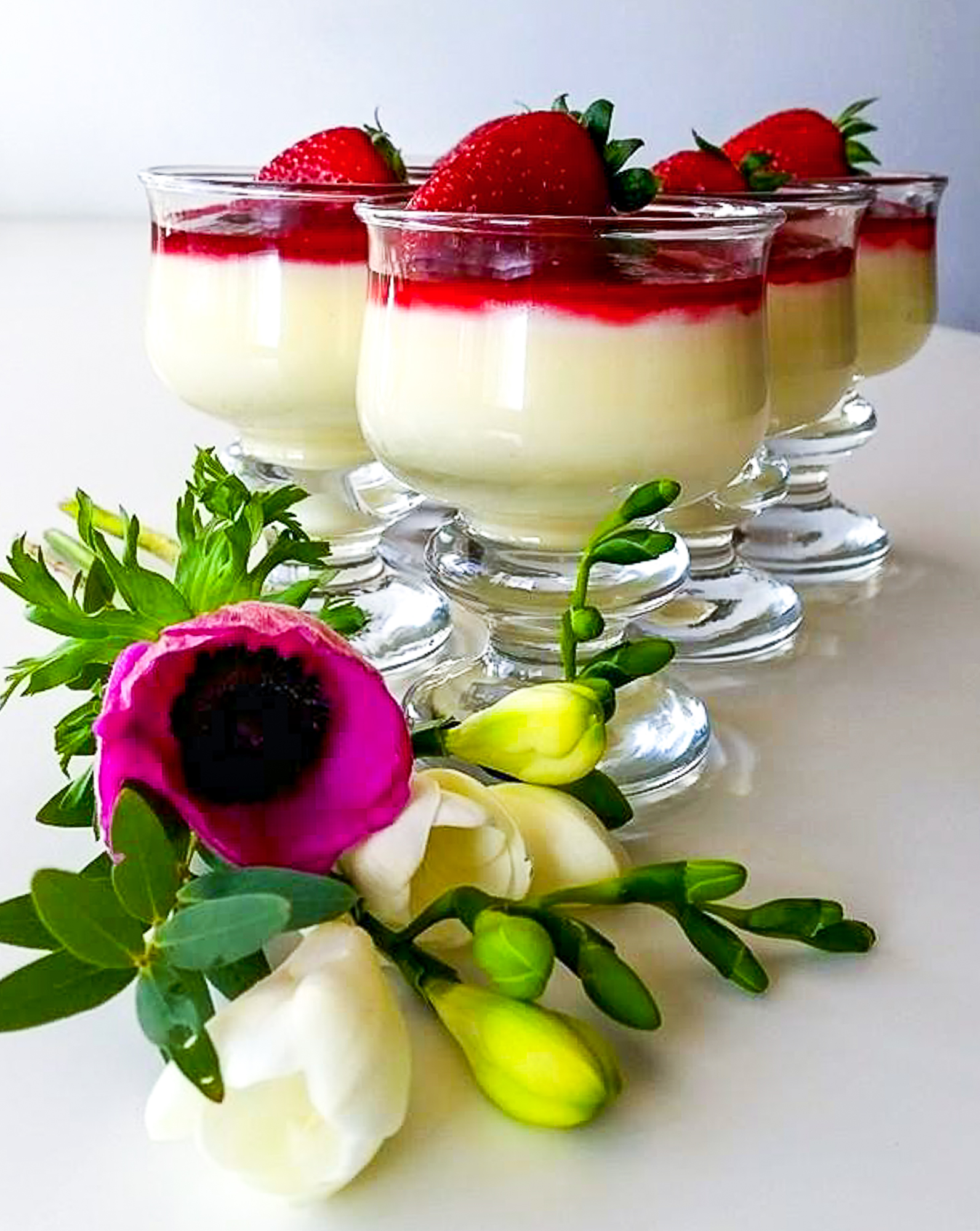 Pannacotta utan gelatin ZEINAS KITCHEN