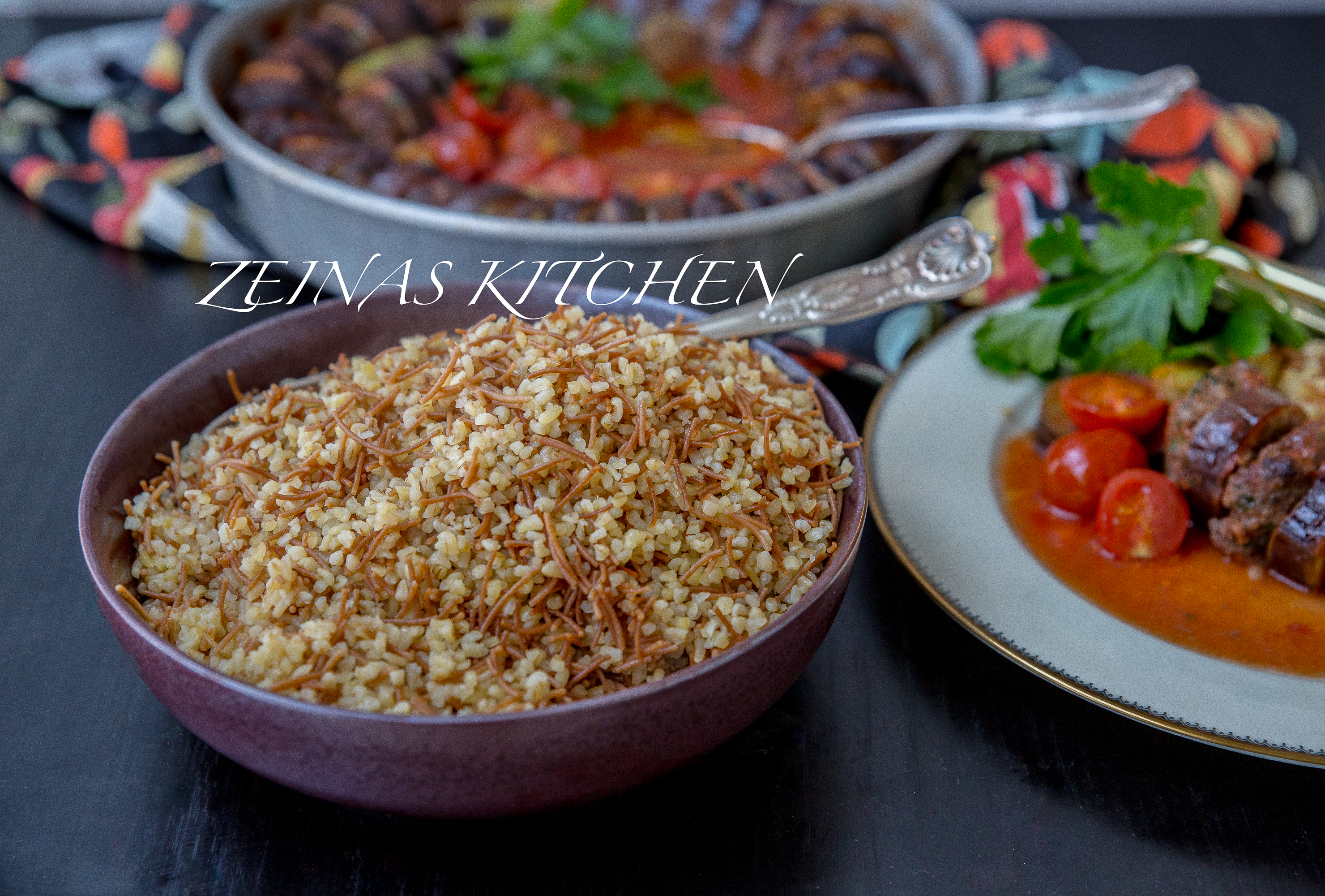 Bulgur med vermicelli - ZEINAS KITCHEN
