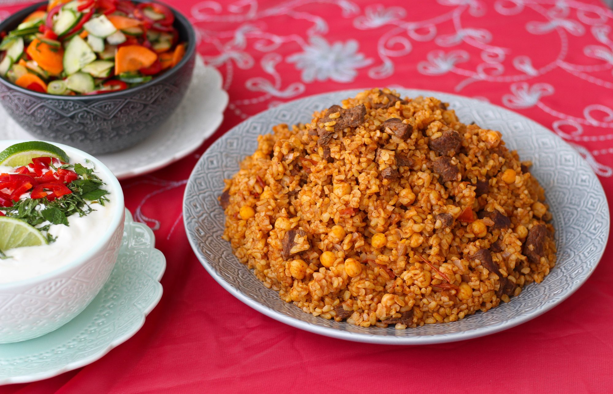 Libanesisk bulgurpilaff Zeinas Kitchen