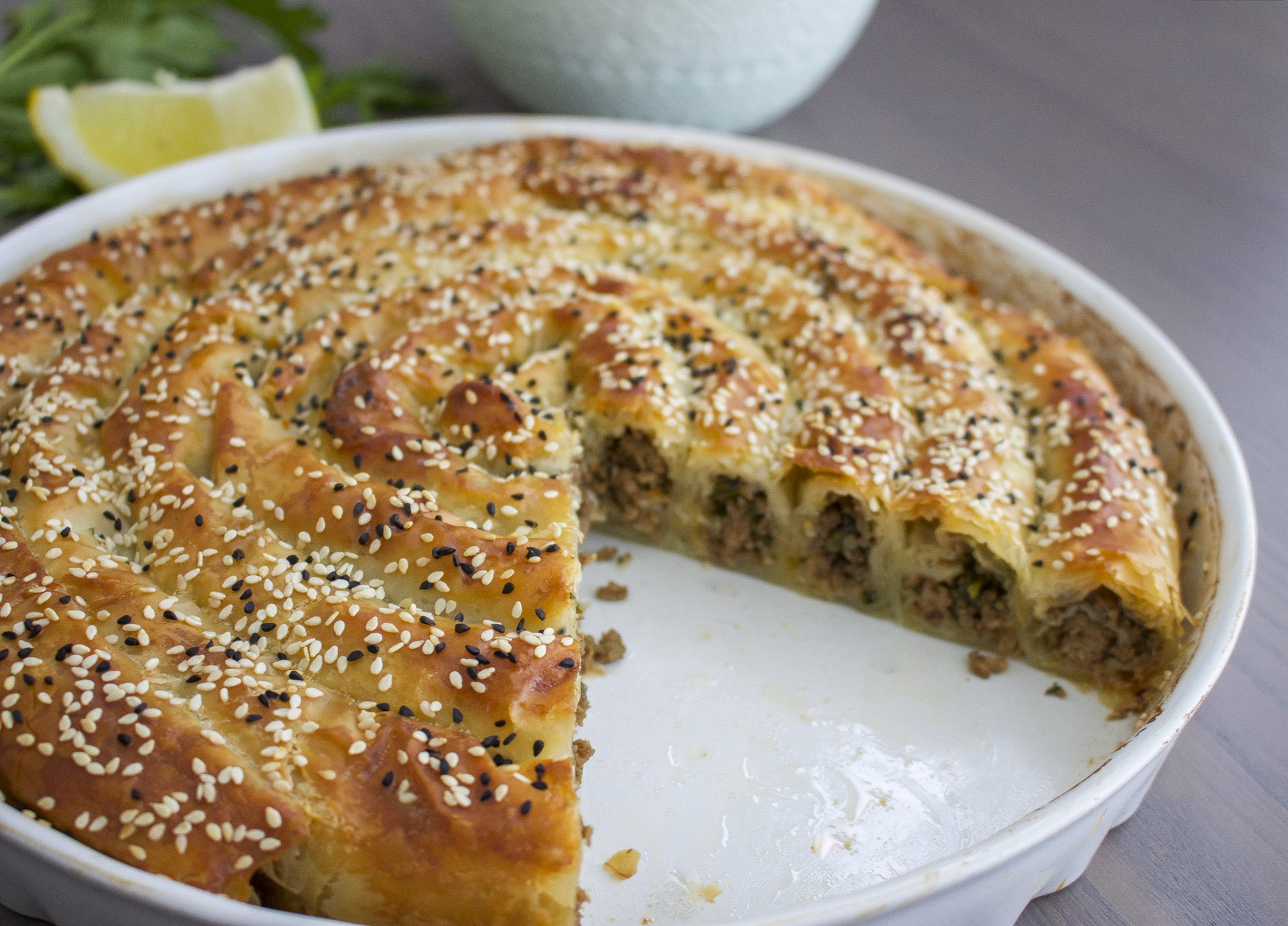 Turkisk Börek med köttfärs - ZEINAS KITCHEN