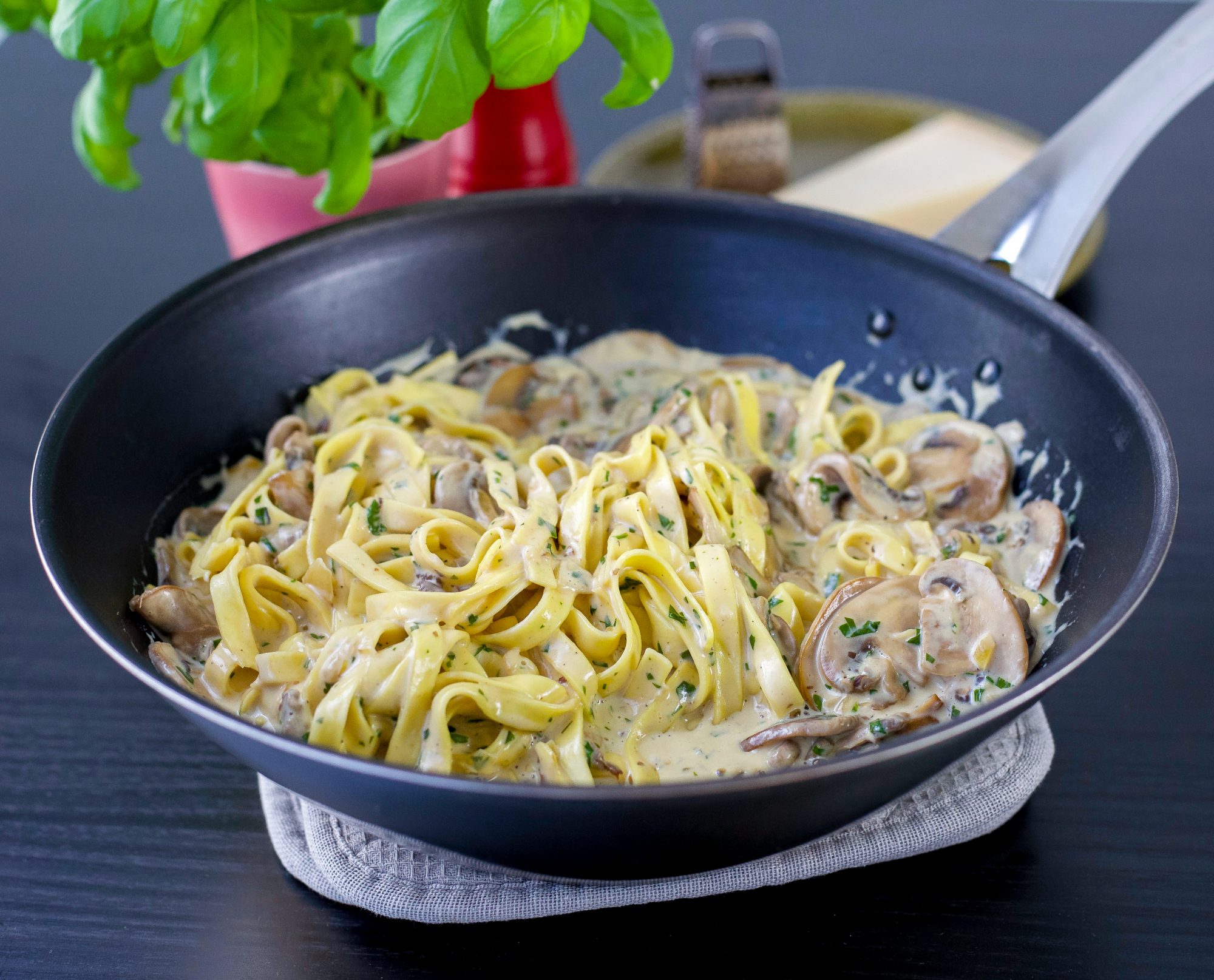 Kr mig Pasta Med Champinjoner ZEINAS KITCHEN