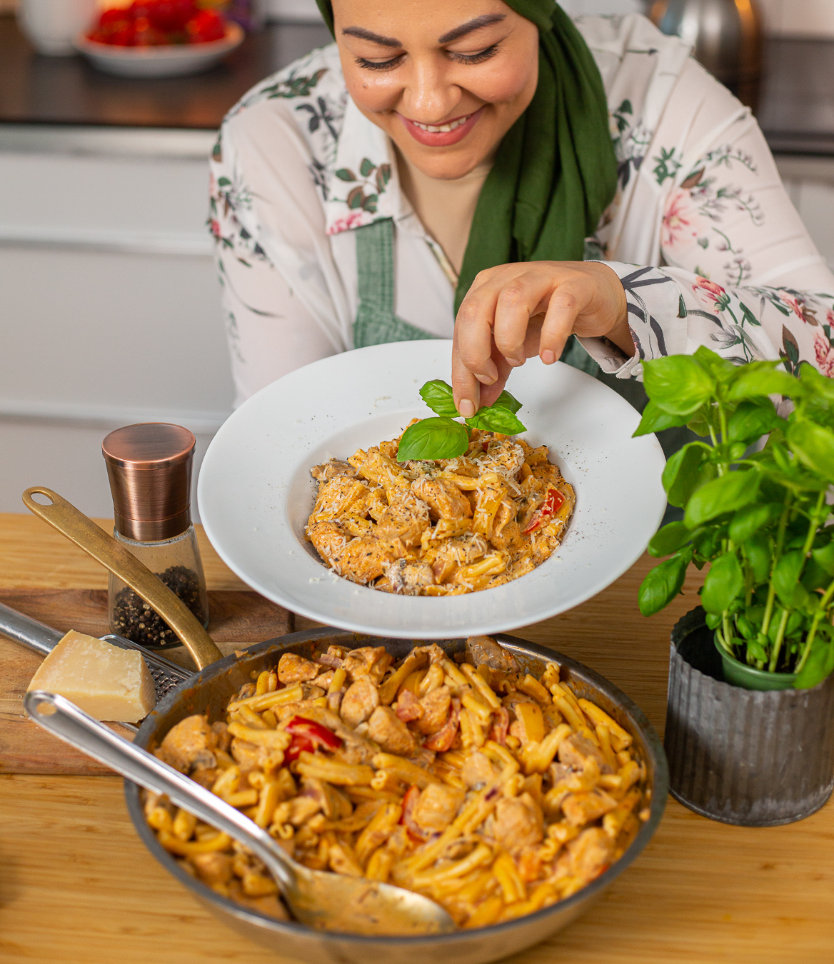 Krämig Pasta Med Kyckling Zeina